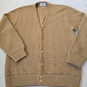 Vintage Seaforth Wool Cardigan Sweater – Size Large